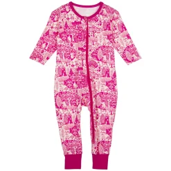 Muumi Puisto-pyjama pinkki