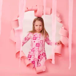 Muumi Rakastettu-mekko vaaleanpunainen