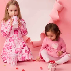 Muumi Rakastettu-mekko vaaleanpunainen