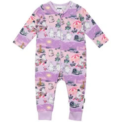 Muumi Rantapäivä-pyjama laventeli