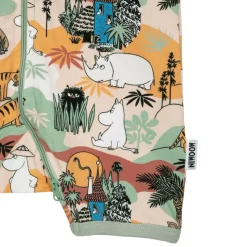 Muumi Savanni-pyjama lyhythihainen beige