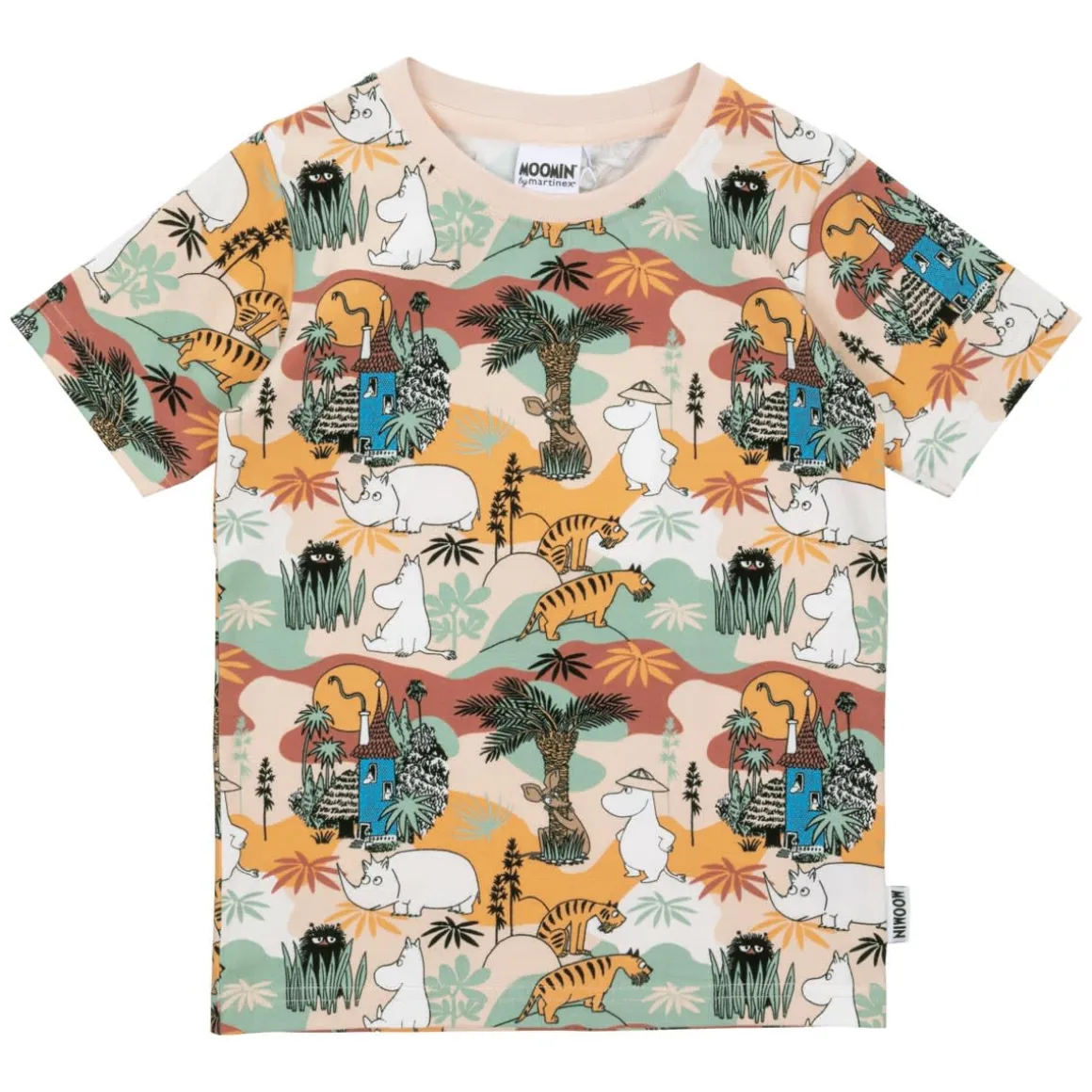 Muumi Savanni-t-paita beige
