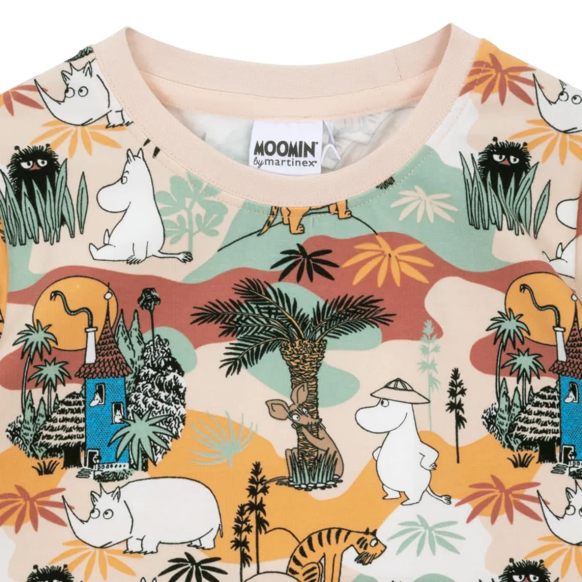 Muumi Savanni-t-paita beige