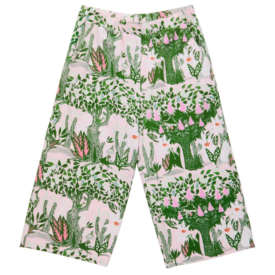 Muumi Seela-culottes Kevätkastanja vihreä