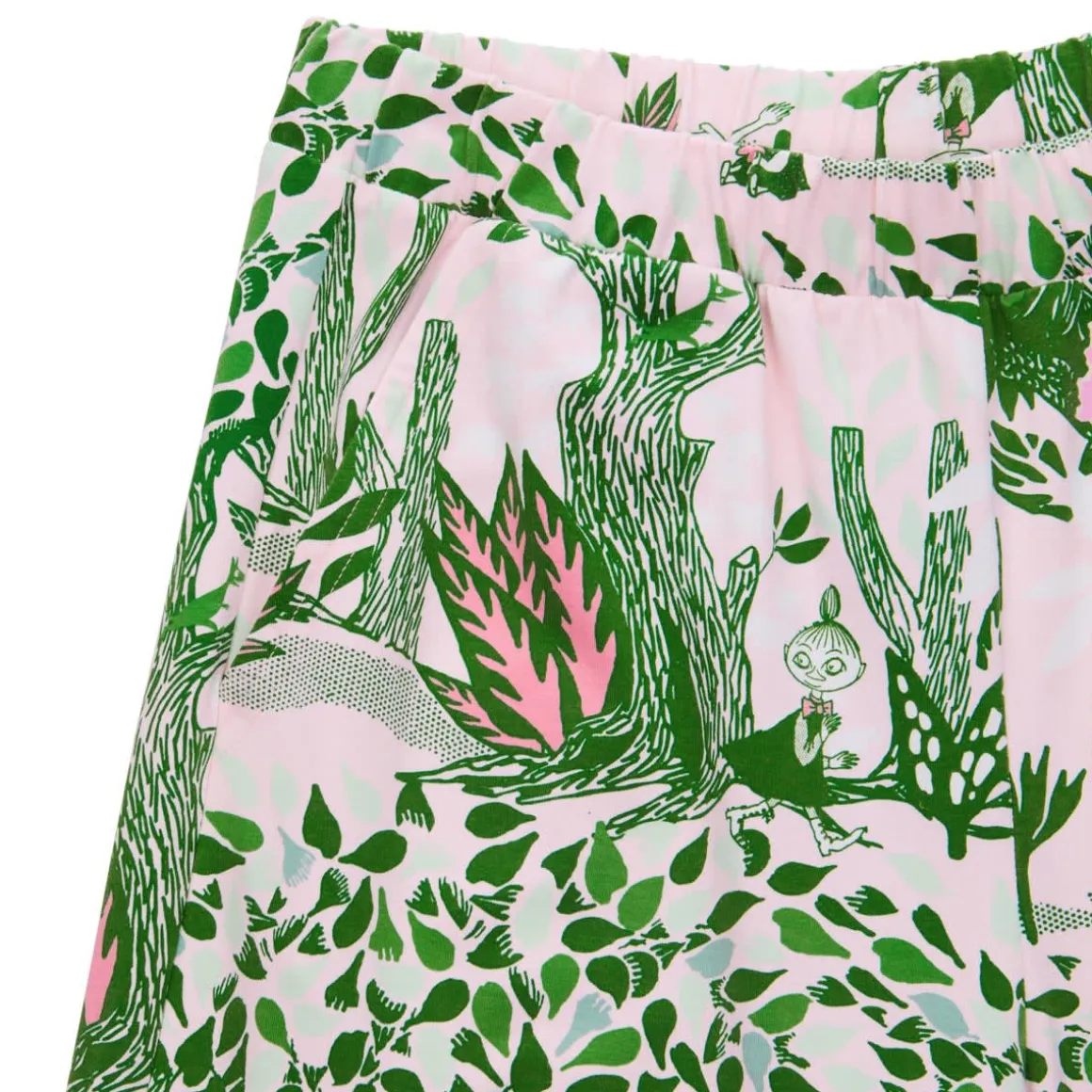 Muumi Seela-culottes Kevätkastanja vihreä