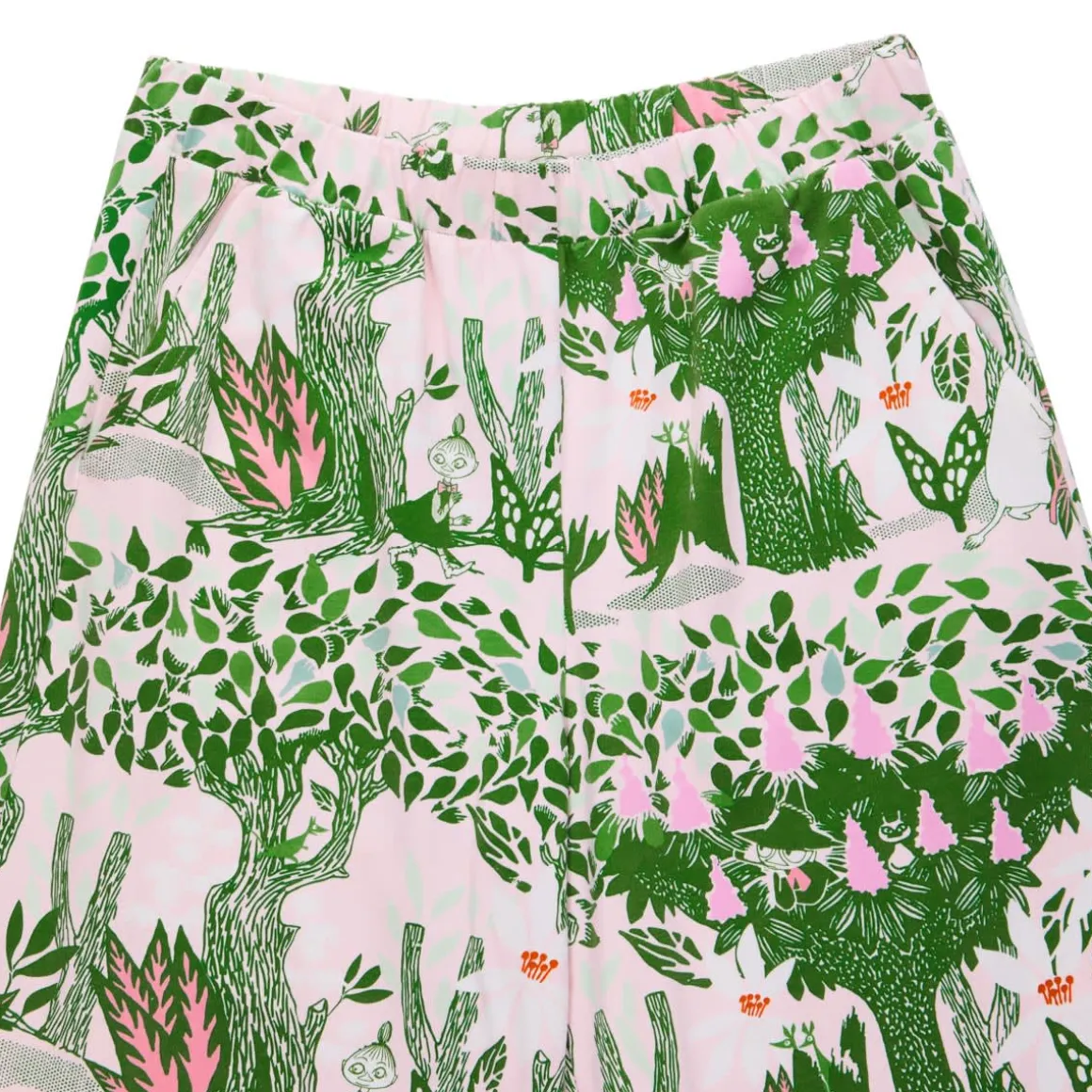 Muumi Seela-culottes Kevätkastanja vihreä
