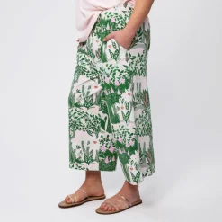 Muumi Seela-culottes Kevätkastanja vihreä