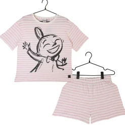 Muumi Sketch-shortsipyjama Pikku Myy vaaleanpunainen