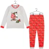 Muumi Surku-pyjama miesten malli punainen