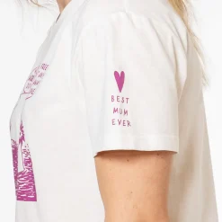 Muumi Taimi-t-paita Best Mum luonnonvalkoinen
