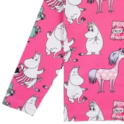 Muumi Tyttösakki-paita pinkki