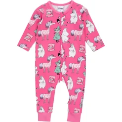 Muumi Tyttösakki-pyjama pinkki