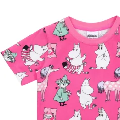 Muumi Tyttösakki-t-paita pinkki