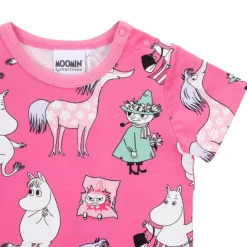 Muumi Tyttösakki-t-paita vauvalle pinkki