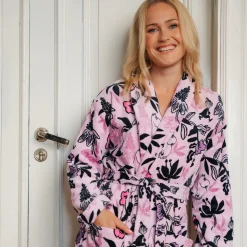 Muumi Varjoisa-kylpytakki vaaleanpunainen