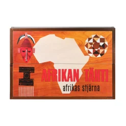 Peliko Afrikan tähti puinen
