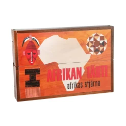 Peliko Afrikan tähti puinen