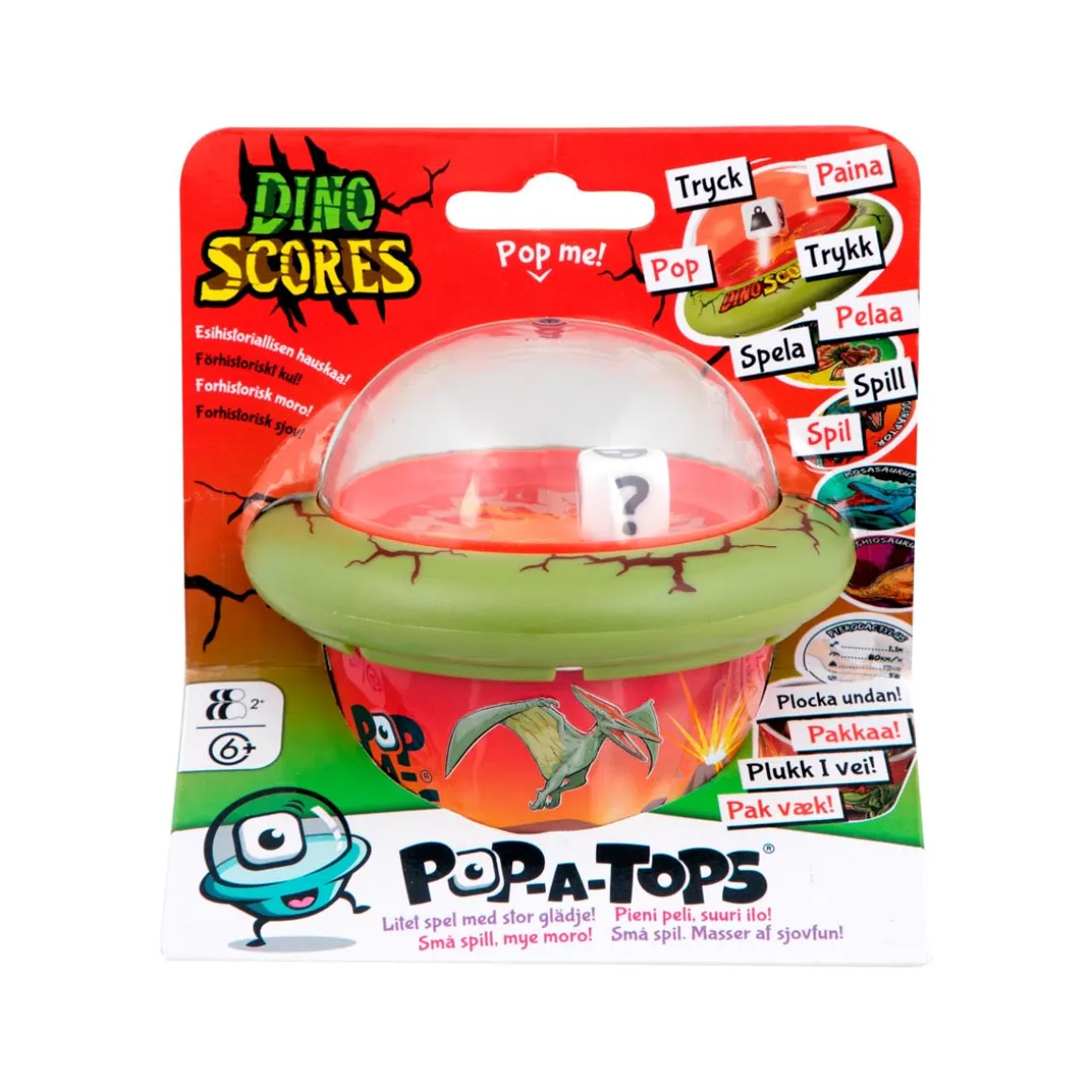 Peliko Pop-a-tops Dinofaktat