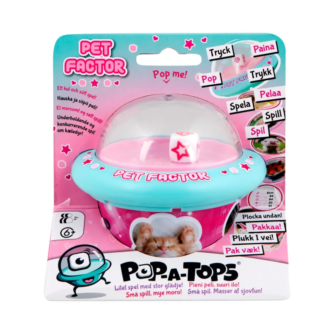 Peliko Pop-a-tops Lemmikkitietous