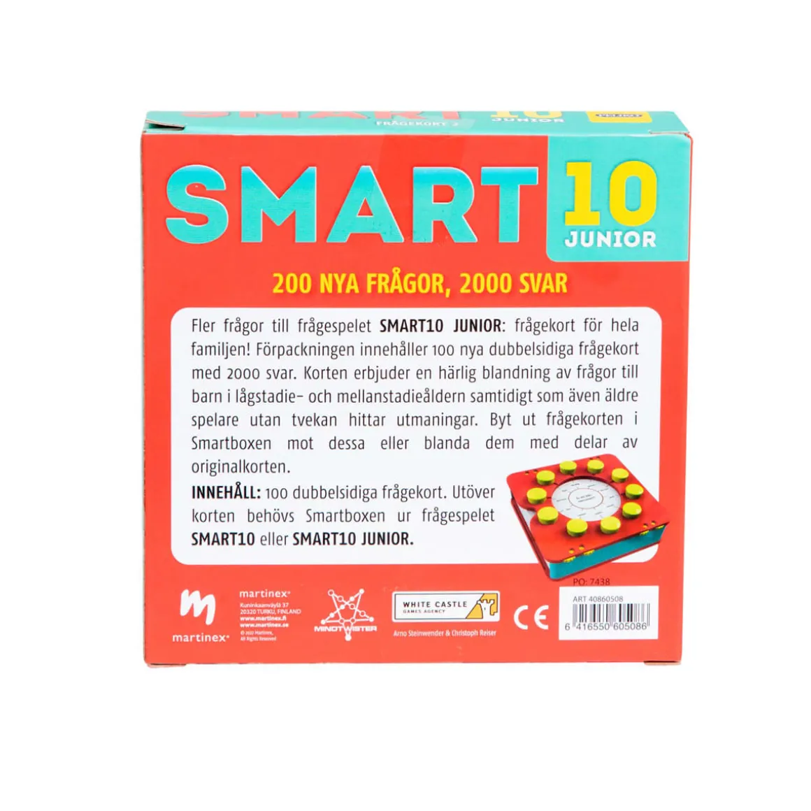 Peliko Smart10 JR Frågekort 2 (svenska)