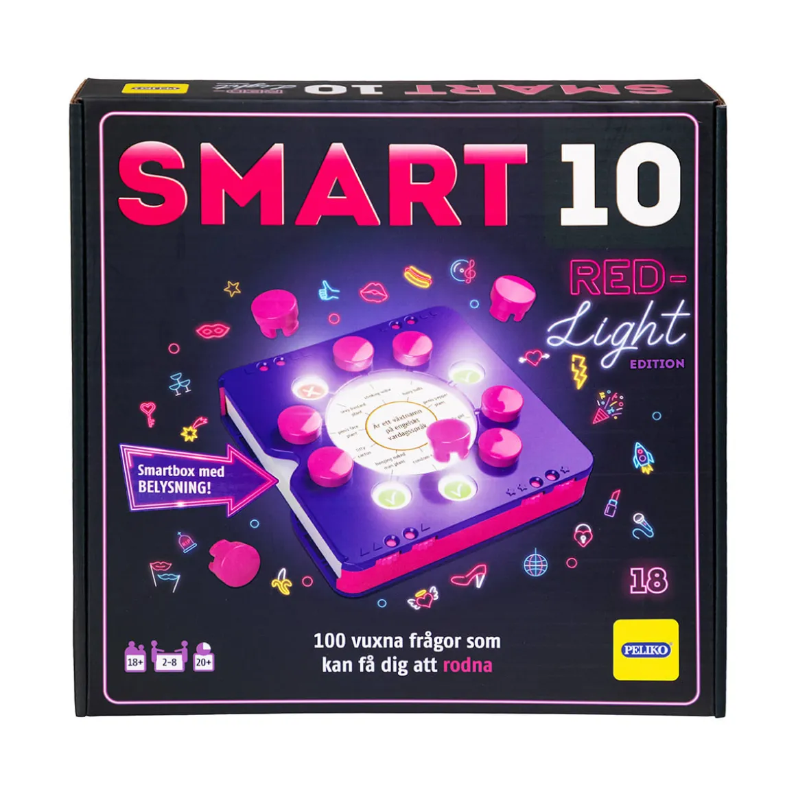 Peliko Smart10 Red-Light Edition (svenska)