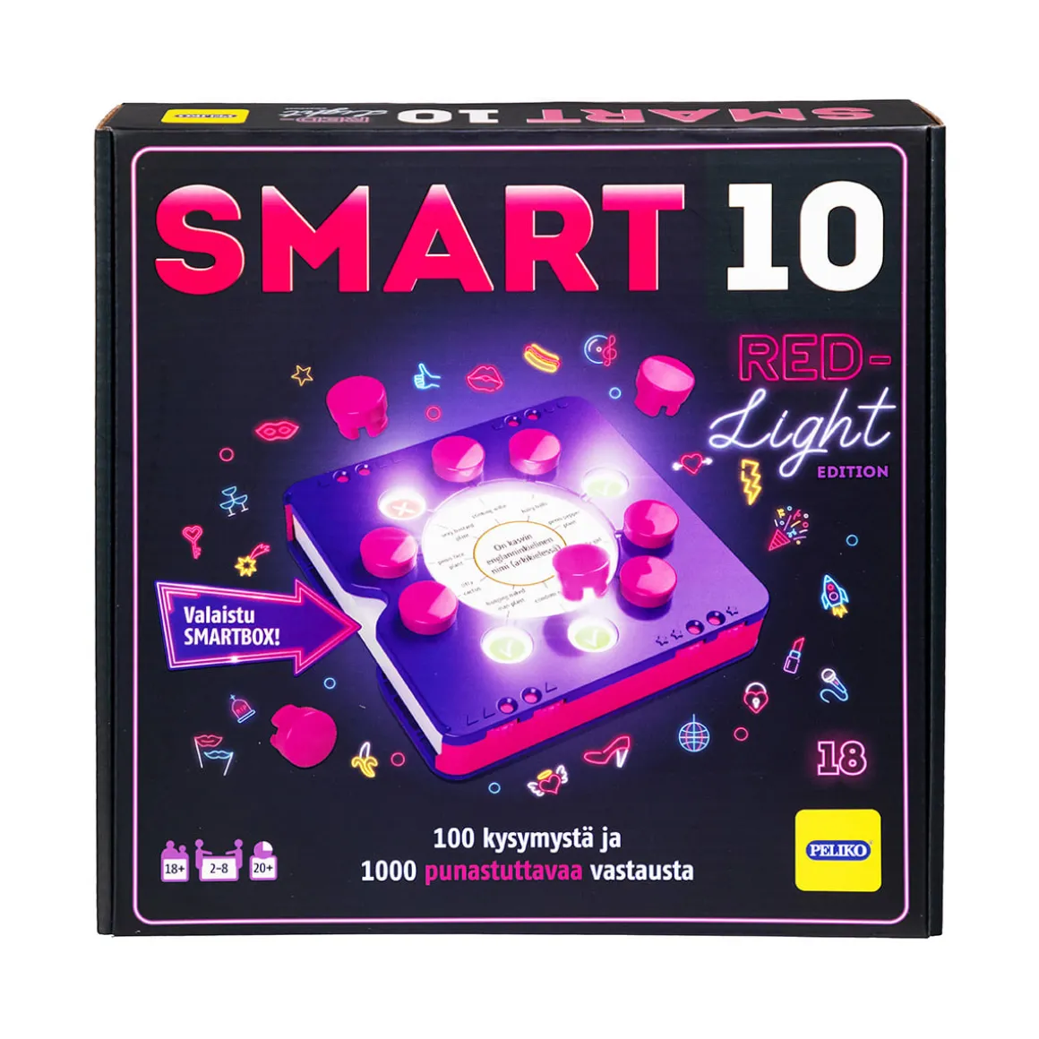 Peliko Smart10 Red-light Edition (suomi)