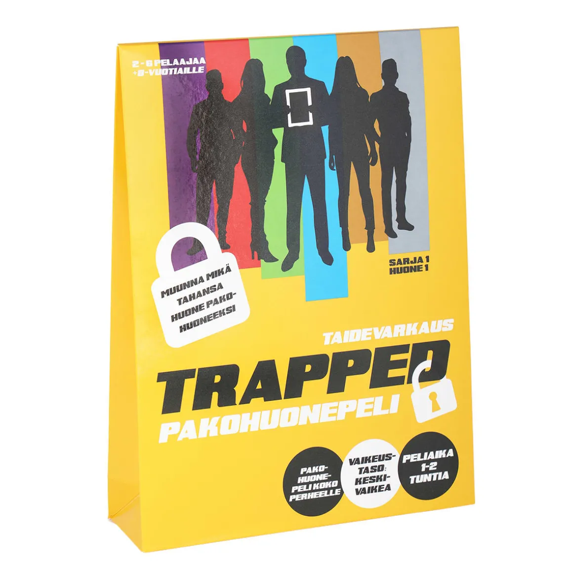 Peliko Trapped-pakopeli Taidevarkaus