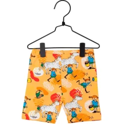 Peppi Pitkätossu Iloinen-shortsit meloni