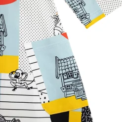 Peppi Pitkätossu Jenni-mekko Muoto keltainen