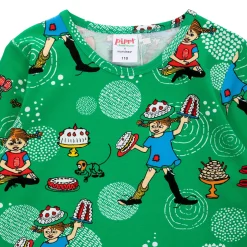 Peppi Pitkätossu Kekkeri-paita vihreä