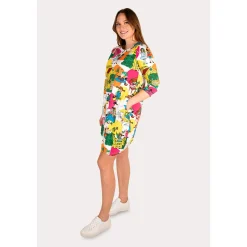 Peppi Pitkätossu Noora-mekko Huvikummussa pinkki