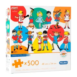 Peppi Pitkätossu Palapeli 500 palaa