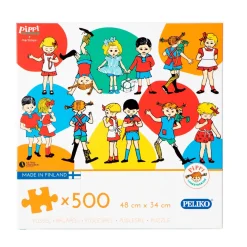 Peppi Pitkätossu Palapeli 500 palaa