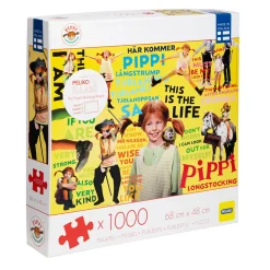 Peppi Pitkätossu Palapeli 1000 palaa Live action