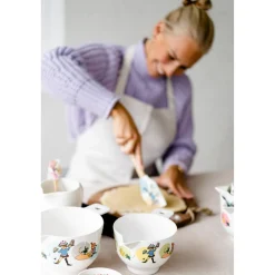Peppi Pitkätossu Peppi leipoo -kulho M sininen