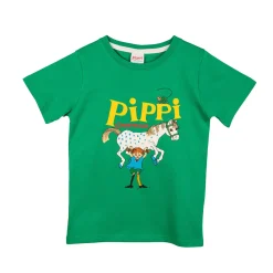 Peppi Pitkätossu Peppi-klassikko-t-paita vihreä