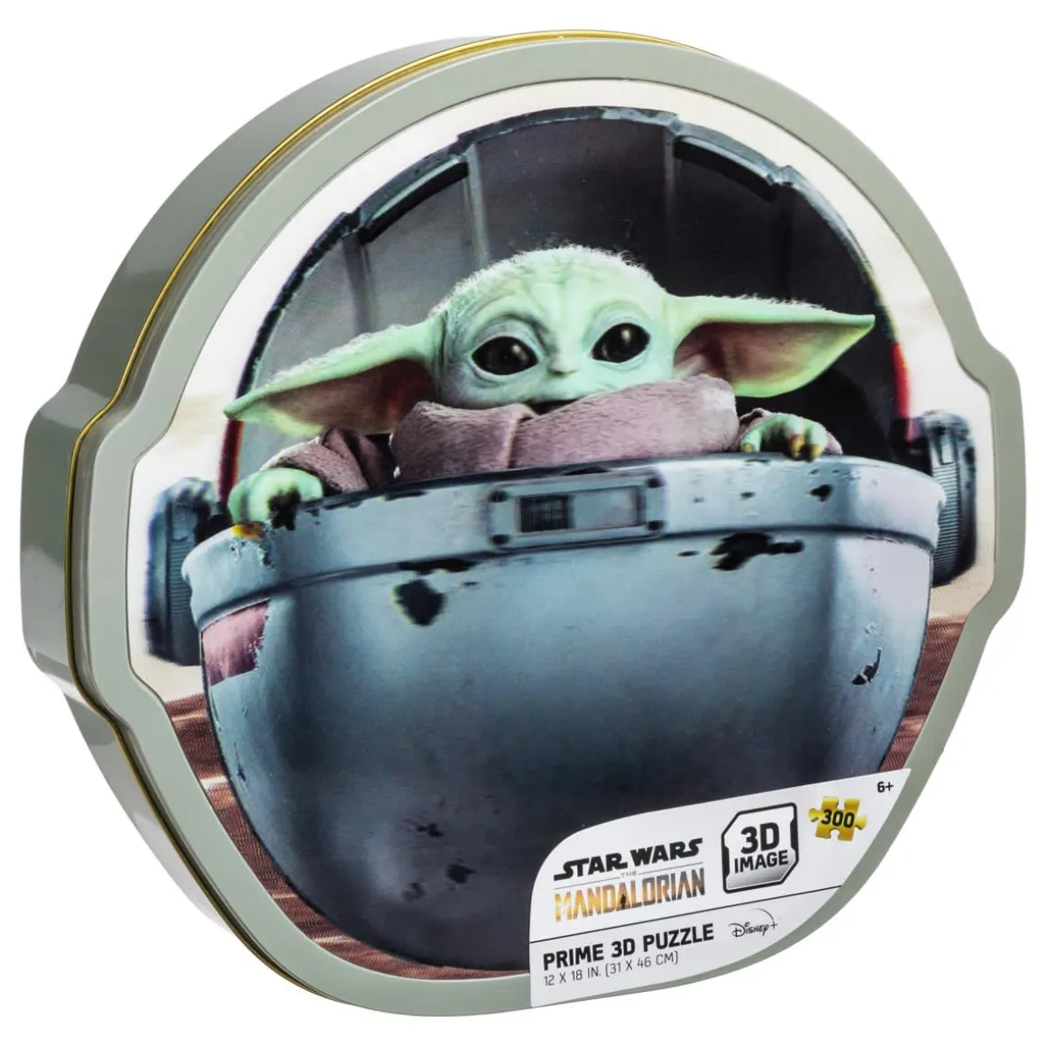 Prime 3D Palapeli 300 palaa Mandalorian peltilaatikossa