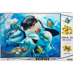 Prime 3D Palapeli 300 palaa Ocean selfie