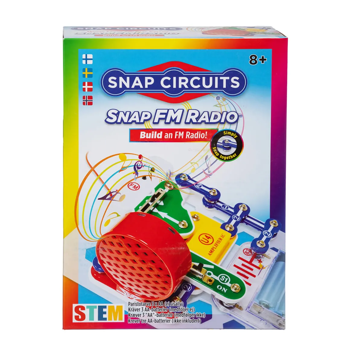 Snap Circuits FM Radio -rakentelulelu