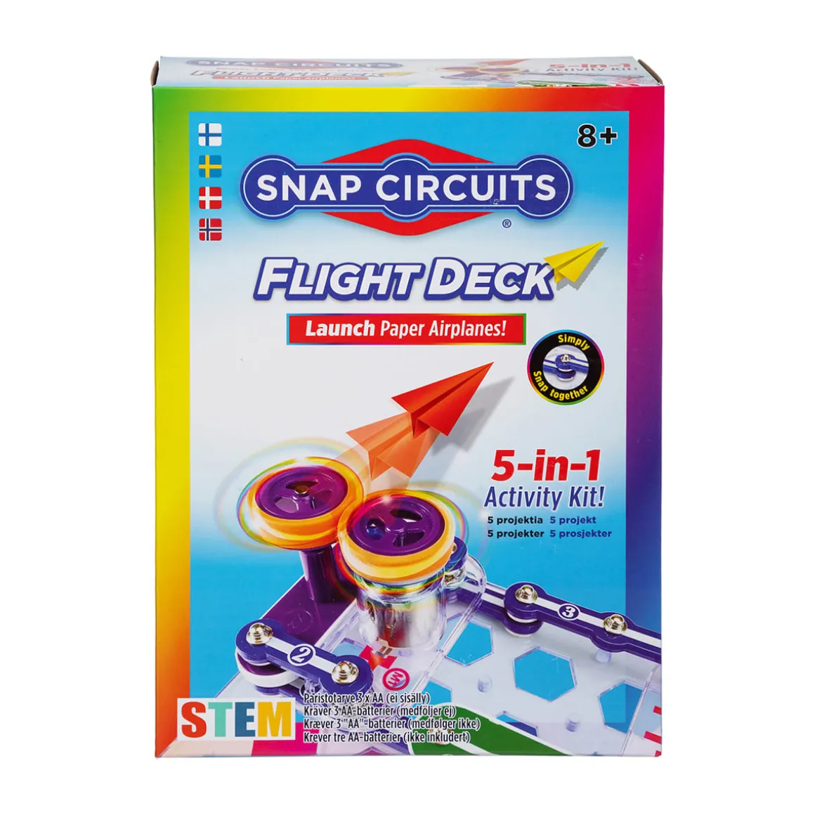 Snap Circuits Lentolaukaisin-rakentelulelu