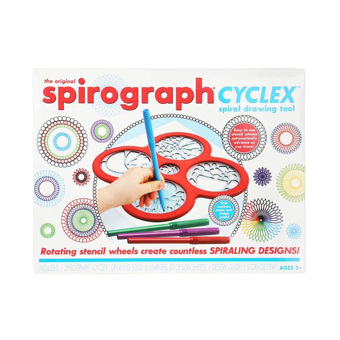 Spirograph Cyclex-piirtotyökalu