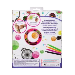 Spirograph Shrink Charms -setti