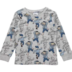 Vaahteramäen Eemeli Pako-pyjama meleerattu harmaa