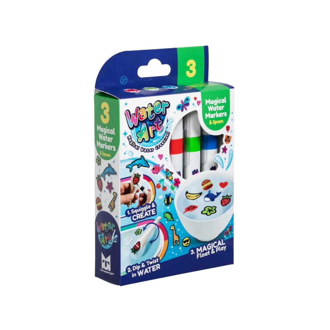Water Art Vesipiirustustussit 3 kpl