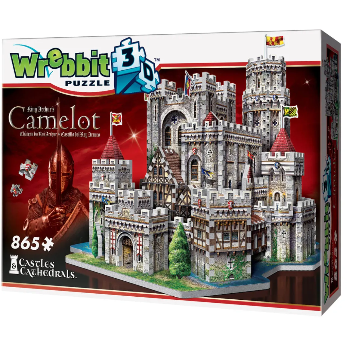 Wrebbit King Arthur's Camelot 3D-palapeli