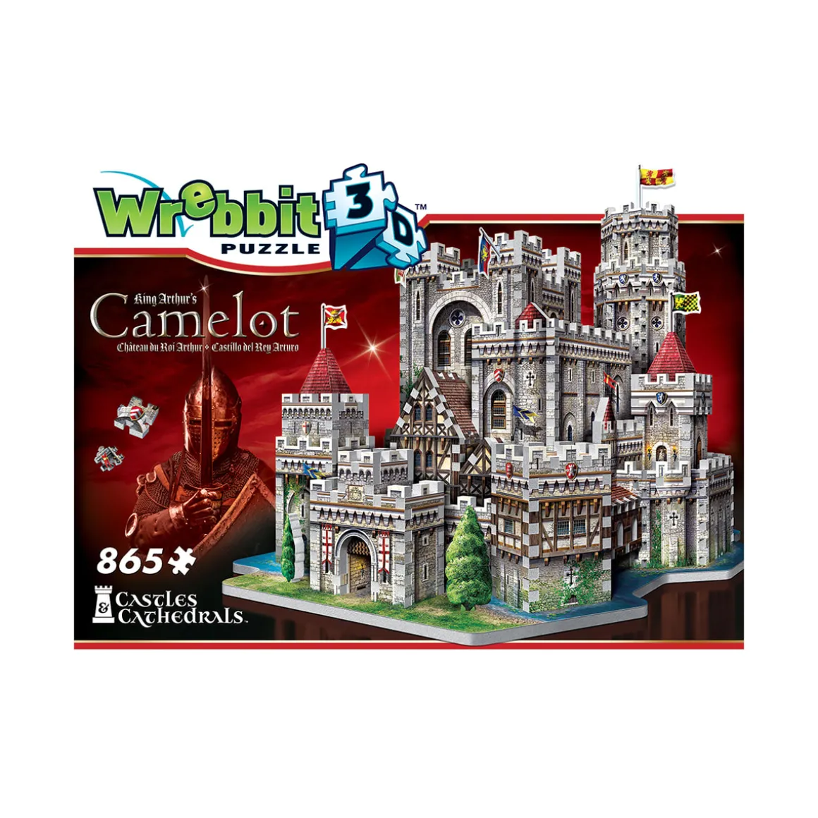 Wrebbit King Arthur's Camelot 3D-palapeli