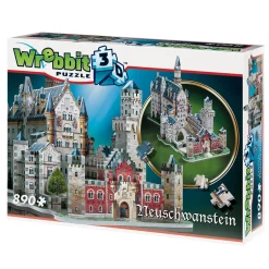 Wrebbit Neuschwanstein Castle 3D-palapeli