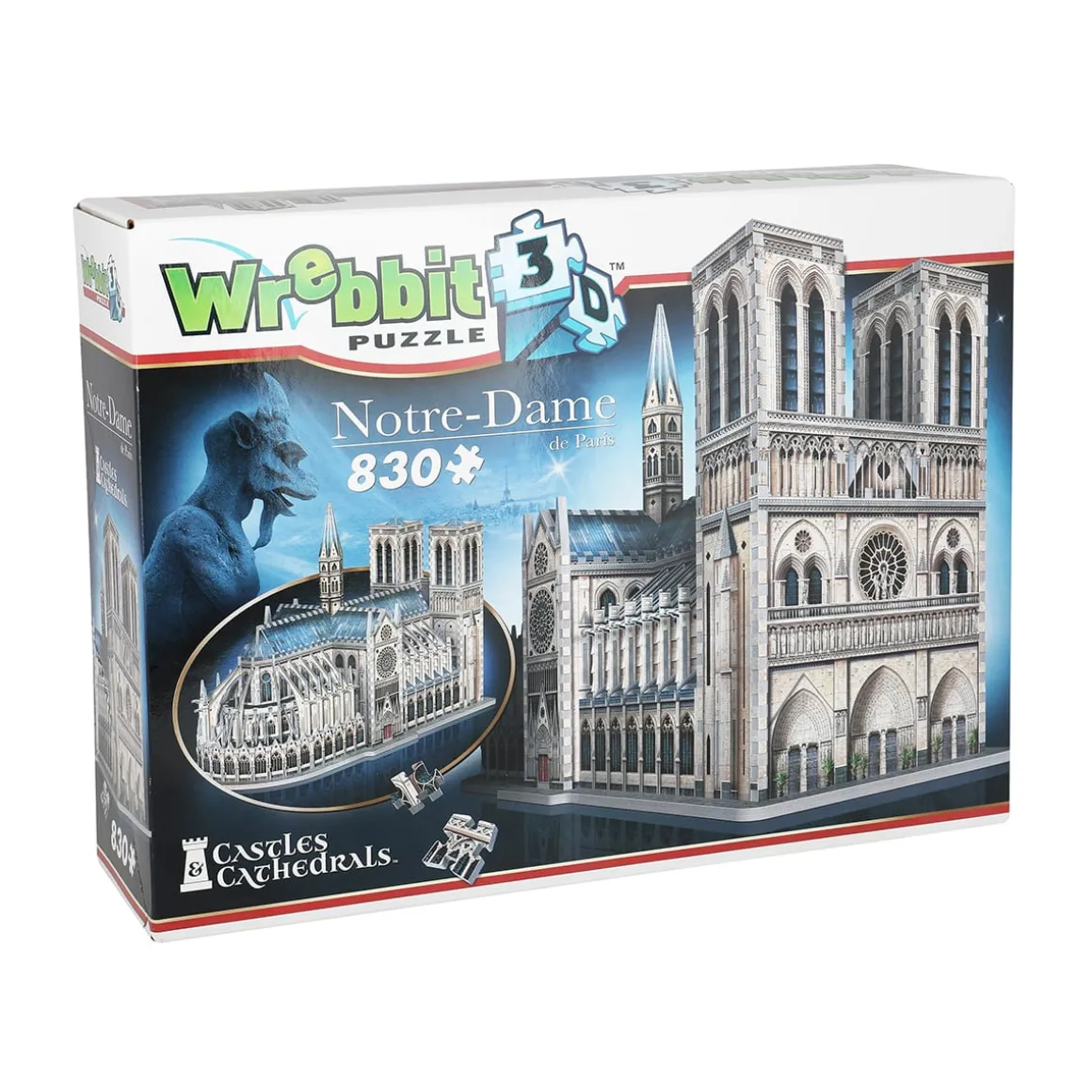 Wrebbit Notre Dame De Paris 3D-palapeli