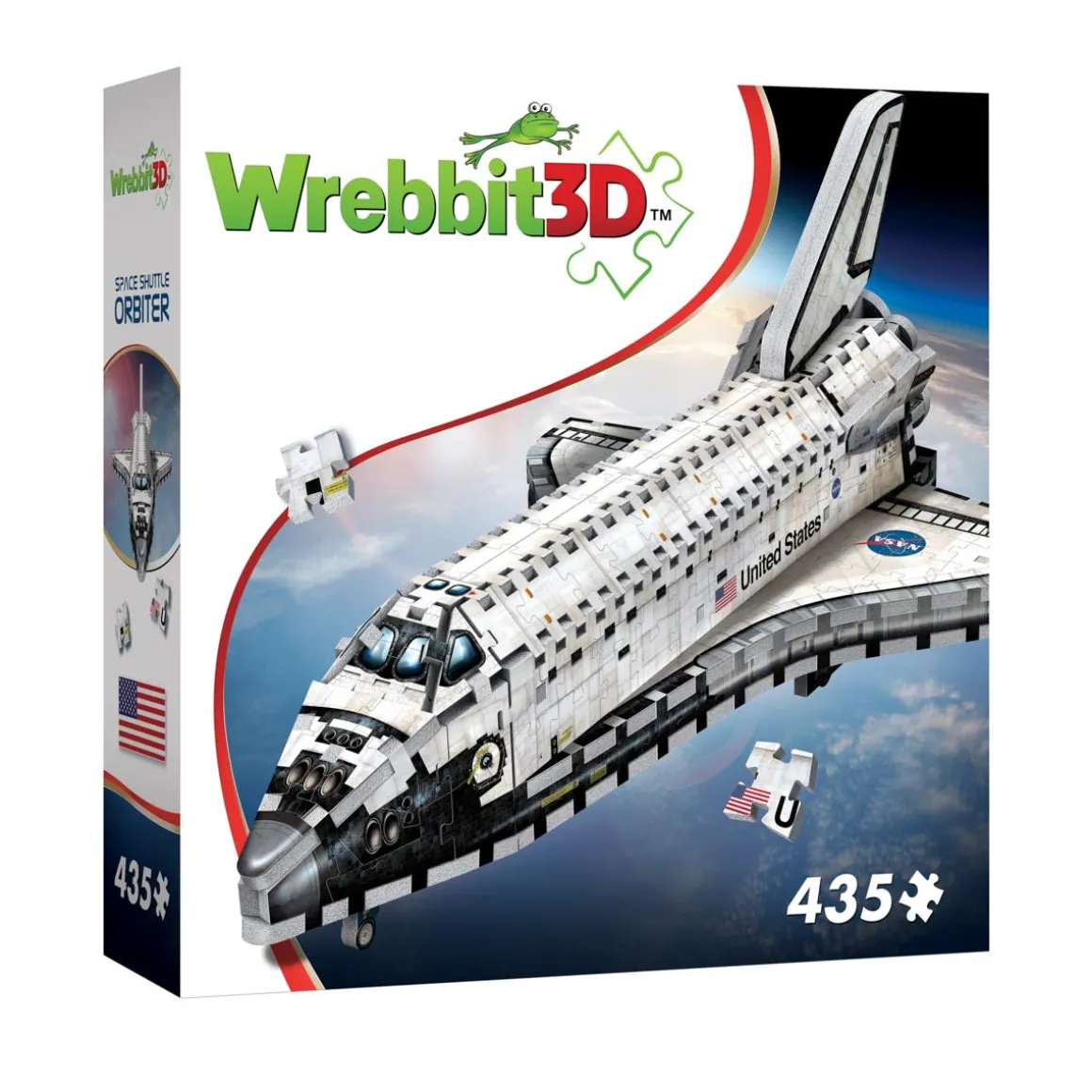 Wrebbit Space Shuttle Orbiter 3D-palapeli